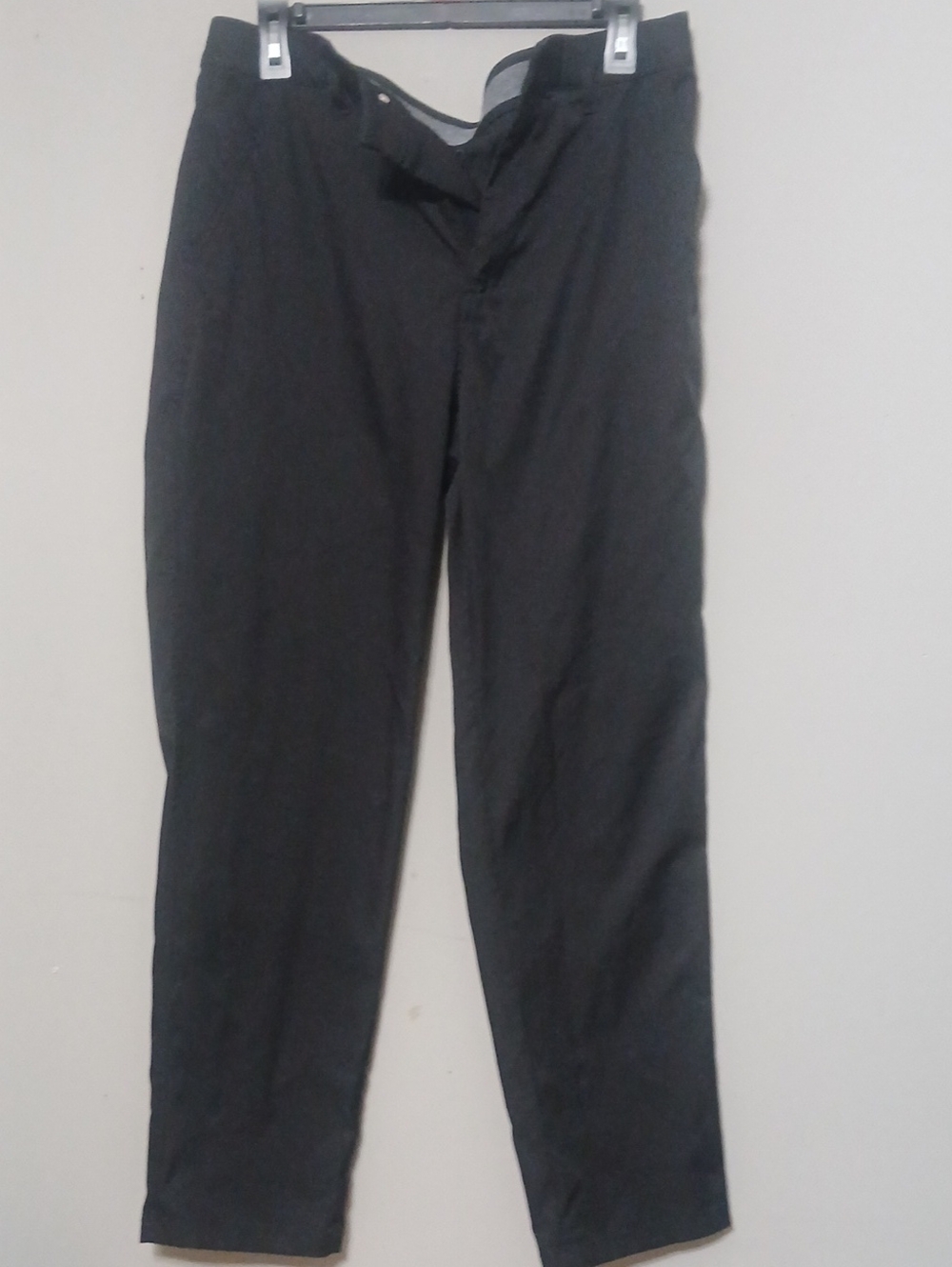 Men's Black Chino Pants - Casual Straight Fit